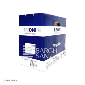 جعبه کابل شبکه Cat6 utp کرپن دیتاکام از زاویه کناری