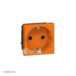 پریز برق آنتی باکتریال ارتدار نارنجی موزائیک لگراند