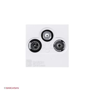 پریز آنتن و ماهواره پهن موزائیک لگراند از زاویه رو به رو