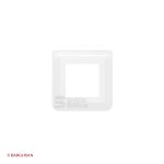 کادر تک خانه موزاییک سفید لگراند از نمای رو به رو