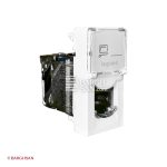 کیستون شبکه باریک cat6 sftp لگراند با کد 076563 از زاویه سه بعدی