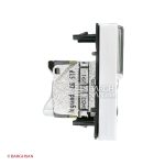 کیستون شبکه پهن Cat6A SFTP لگراند با کد 076576 از زاویه کناری