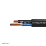 کابل برق افشان 0.75×2 افشارنژاد خراسان از زاویه کناری
