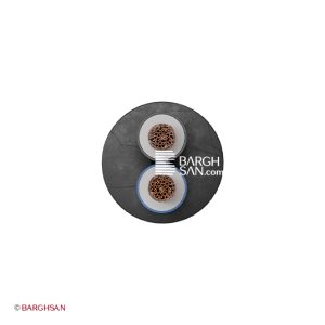 کابل برق افشان 2.5×2 افشارنژاد خراسان از زاویه سه بعدی
