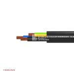 کابل افشان سه رشته افشارنژاد سایز 3*1.5 از زاویه کناری