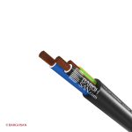 کابل افشان سه رشته افشارنژاد سایز 3*2.5 از زاویه سه بعدی