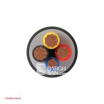 کابل برق افشان 3*25+16 افشارنژاد خراسان از زاویه روبرو