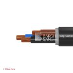 کابل افشان سه رشته افشارنژاد سایز 3*35 از زاویه کناری