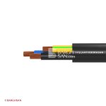 کابل افشان سه رشته افشارنژاد سایز 3*4 از زاویه کناری