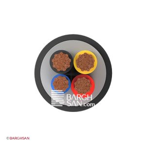 کابل برق افشان 3*50+25 افشارنژاد خراسان از زاویه روبرو