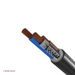 کابل افشان سه رشته افشارنژاد سایز 3*50 از زاویه سه بعدی