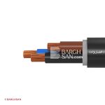 کابل افشان سه رشته افشارنژاد سایز 3*50 از زاویه کناری