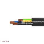 کابل افشان سه رشته افشارنژاد سایز 3*6 از زاویه کناری