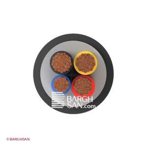 کابل برق افشان 3*70+35 افشارنژاد خراسان از زاویه روبرو