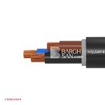 کابل افشان سه رشته افشارنژاد سایز 3*70 از زاویه کناری