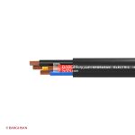 کابل افشان چهار رشته افشارنژاد سایز 4*0.75 از زاویه کناری