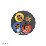 کابل افشان چهار رشته افشارنژاد سایز 4*10 از زاویه روبری