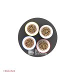 کابل افشان چهار رشته افشارنژاد سایز 4*6 از زاویه روبری