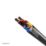 کابل افشان پنج رشته افشارنژاد سایز 2.5*5 از زاویه سه بعدی