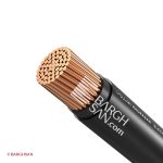 کابل برق مفتول 1*300 خراسان افشارنژاد از زاویه سه بعدی