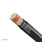 کابل برق مفتول 1*70 خراسان افشارنژاد از زاویه سه بعدی