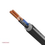 کابل برق مفتول 2*1.5 خراسان افشارنژاد از زاویه سه بعدی