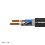 کابل برق مفتول 2*1.5 افشارنژاد خراسان از زاویه کناری