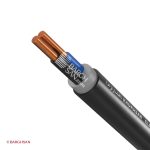 کابل برق مفتول 2*2.5 خراسان افشارنژاد از زاویه سه بعدی