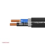 کابل برق مفتول 2*4 افشارنژاد خراسان از زاویه کناری