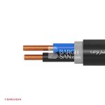 کابل برق مفتول 2*6 افشارنژاد خراسان از زاویه کناری