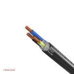 کابل برق مفتول 3*1.5 خراسان افشارنژاد از زاویه سه بعدی