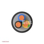 کابل برق مفتول 3*1.5 افشارنژاد خراسان از زاویه رو به رو