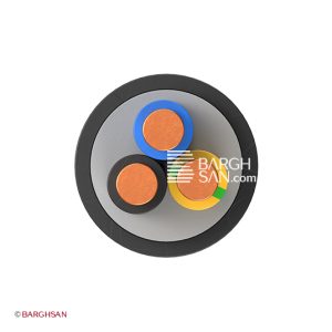 کابل برق مفتول 3*10 افشارنژاد خراسان از زاویه رو به رو