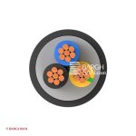 کابل برق مفتول 3 در 16 افشارنژاد خراسان از زاویه روبرو