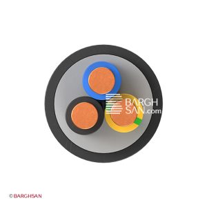 کابل برق مفتول 3*16 افشارنژاد خراسان از زاویه رو به رو