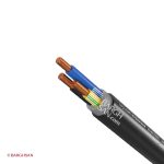 کابل برق مفتول 3*2.5 خراسان افشارنژاد از زاویه سه بعدی