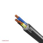 کابل برق مفتول 3*6 خراسان افشارنژاد از زاویه سه بعدی