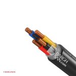 کابل برق مفتول 4*10 خراسان افشارنژاد از زاویه سه بعدی