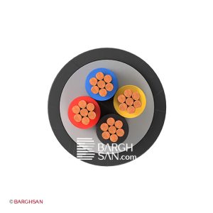 کابل برق مفتول 4*25 افشارنژاد خراسان از زاویه رو به رو