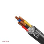 کابل برق مفتول 4*4 خراسان افشارنژاد از زاویه سه بعدی