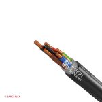 کابل برق مفتول 5*1.5 خراسان افشارنژاد از زاویه سه بعدی