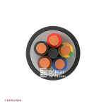 کابل برق مفتول 5*1.5 افشارنژاد خراسان از زاویه رو به رو