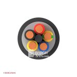 کابل برق مفتول 5*10 افشارنژاد خراسان از زاویه رو به رو