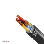 کابل برق مفتول 5*16 خراسان افشارنژاد از زاویه سه بعدی