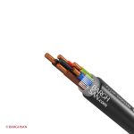 کابل برق مفتول 5*2.5 خراسان افشارنژاد از زاویه سه بعدی