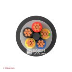 کابل برق مفتول 5*25 افشارنژاد خراسان از زاویه رو به رو