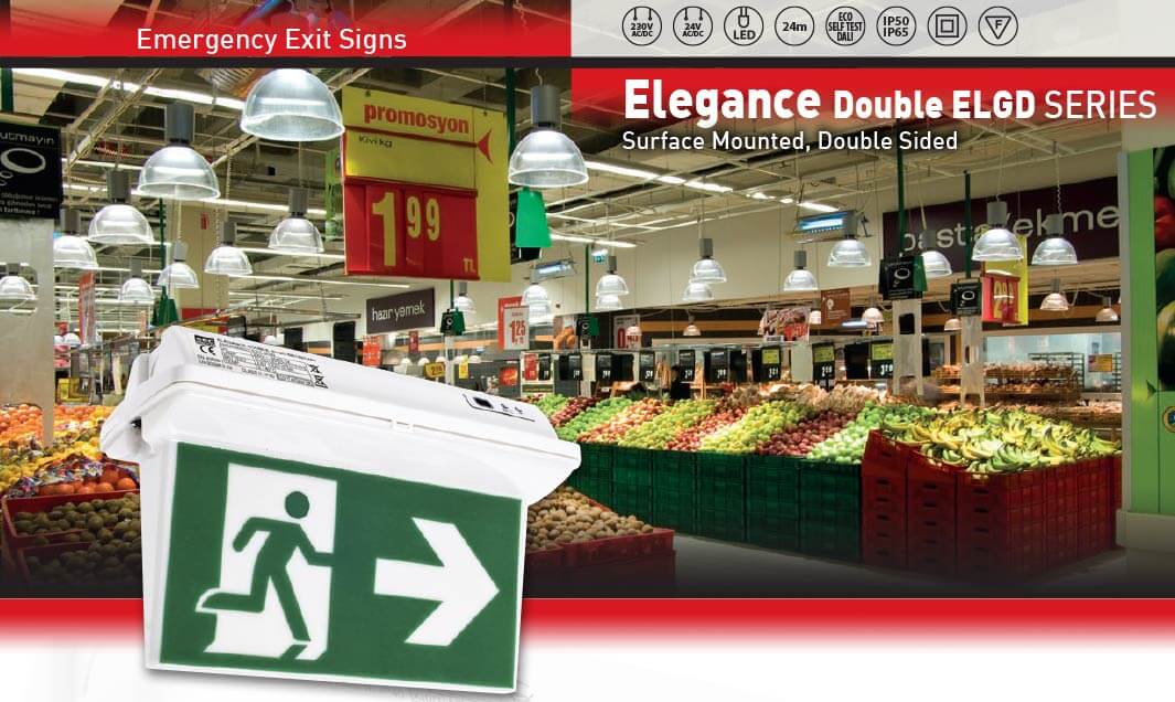 چراغ باتری دار اضطراری eec