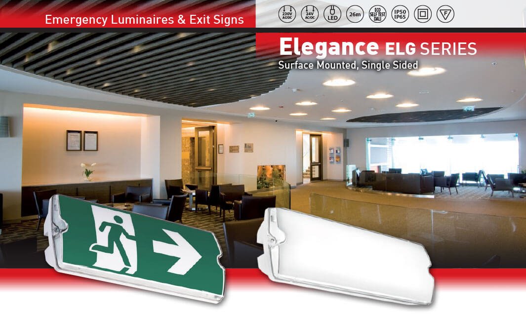 چراغ خروج اضطراری eec خارجی