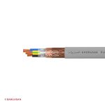 کابل افشان شیلددار افشارنژاد سایز 1*3 از زاویه کناری