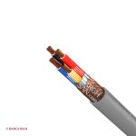 کابل افشان شیلددار افشارنژاد سایز 1.5*4 از زاویه سه بعدی